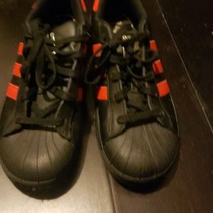 Red and Black unisex adidas